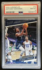 2020-21 Chronicles Anthony Edwards RC Rookie #58 Timberwolves PSA 8