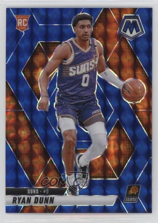 2024-25 Panini Mosaic Rookies Blue Prizm 118/199 Ryan Dunn #233 Rookie RC 1p66