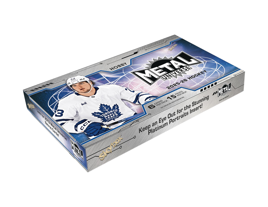 2025-26 Upper Deck Skybox Metal Universe Hockey Hobby Box | eBay