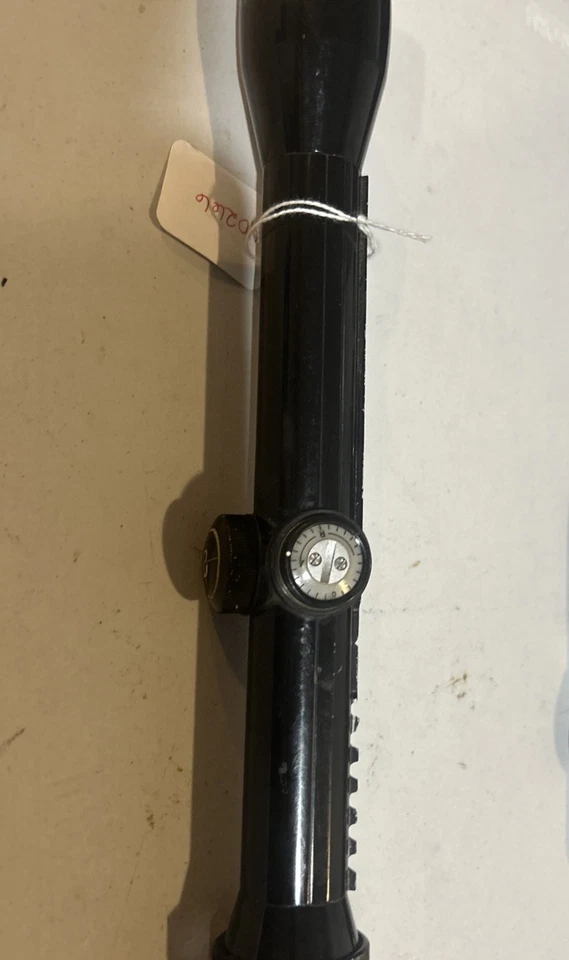 Винтажный японский изящный глянцевый черный прицел Bushnell Custom-M 4x32 мм 4x для винтовки - Изображение 3 из 3