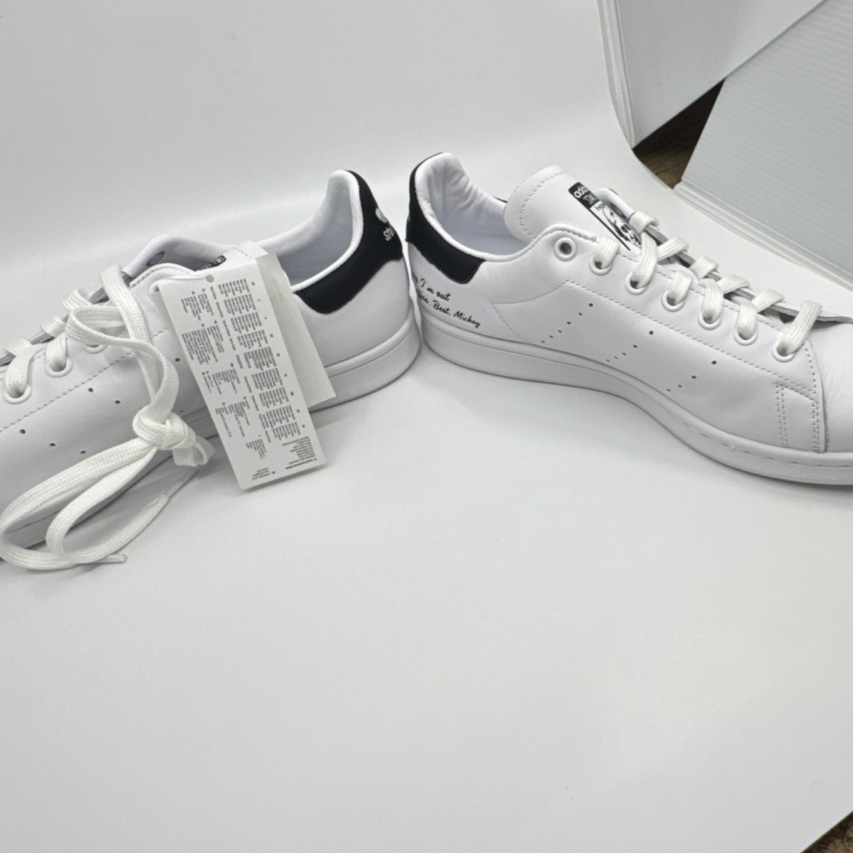 adidas Stan Smith Disney Mickey Mouse Men's Sneakers White Black