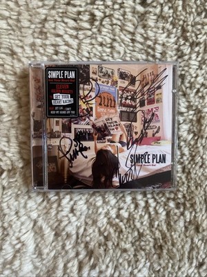 SIMPLE PLAN ''Get Your Heart On!'' CD (2011 release) *AUTOGRAPHED by all members*