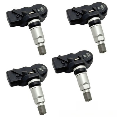 4x Für Audi A6 Reifendrucksensoren RDKS 4F0907275B Sensoren Metallventil Silber
