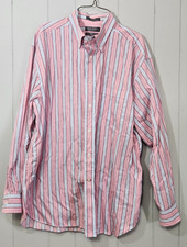 Men's Daniel Cremieux Signature Collection L/S Shirt/Button/Striped - XL