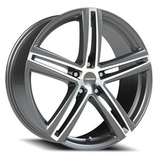 Vision 640 Nitrous Wheels 19x8.5 40 5x114.3 73.1 Gunmetal Rims Set Of 4