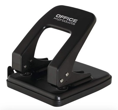 Hole Punch / Up to 40 Sheets / Mechanism and Housing Made of Metal / Plastic