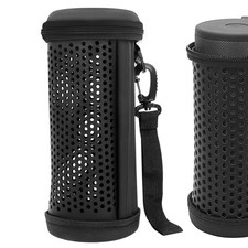 Geekria Carrying Case Cover for JBL Flip 5 Wireless Bluetooth Speaker Black