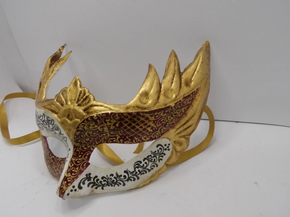 Venetian Mask Made in Venice by Ermee Ferrari, Unique Piece - Image 2 of 4