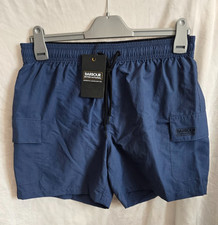 Image of Barbour Men's Blue Swim Shorts Size Small RRP £49.95  (202)