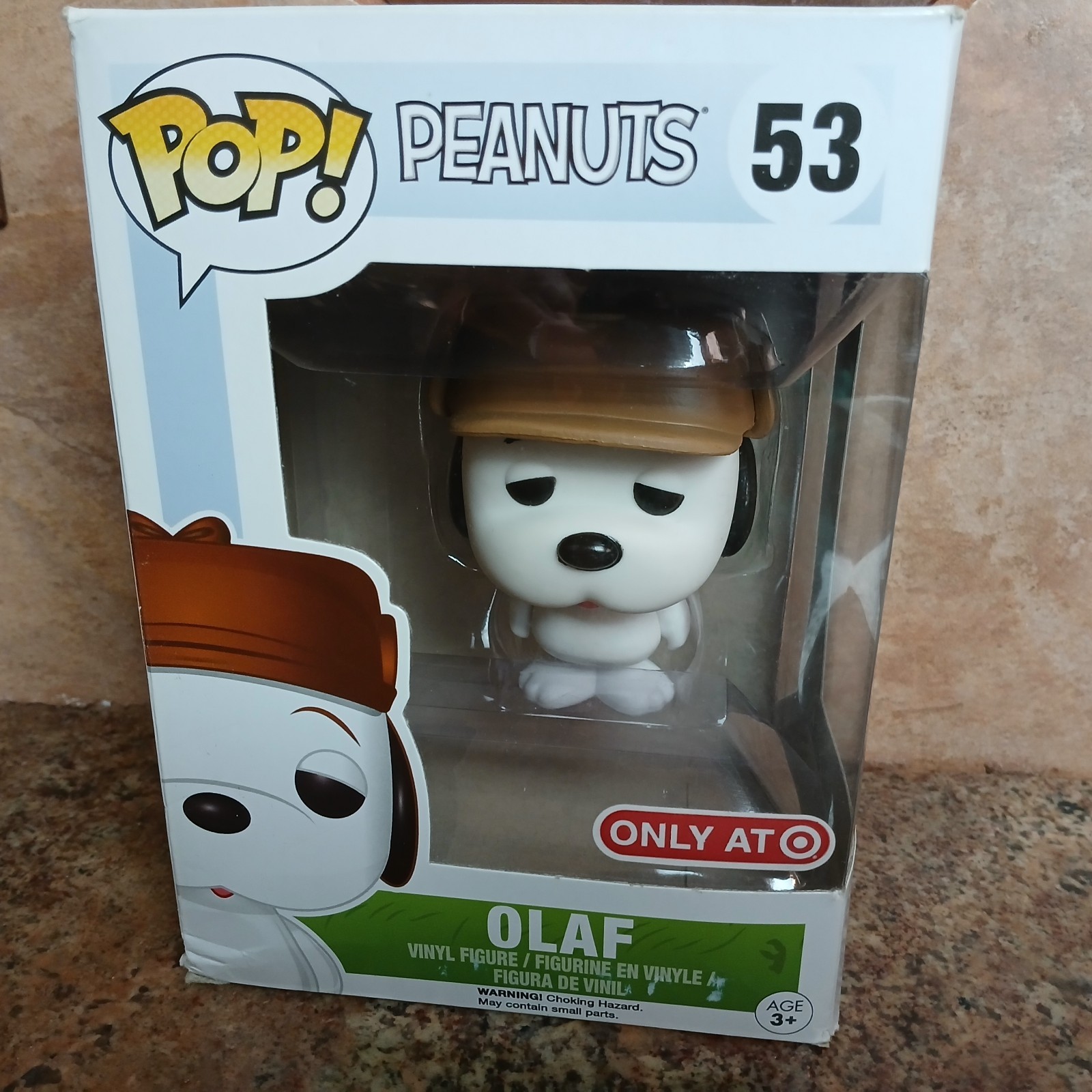 Sale Funko Pop! Peanuts 53 Olaf (Snoopy’s Brother) - Target Exclusive - Damaged Box