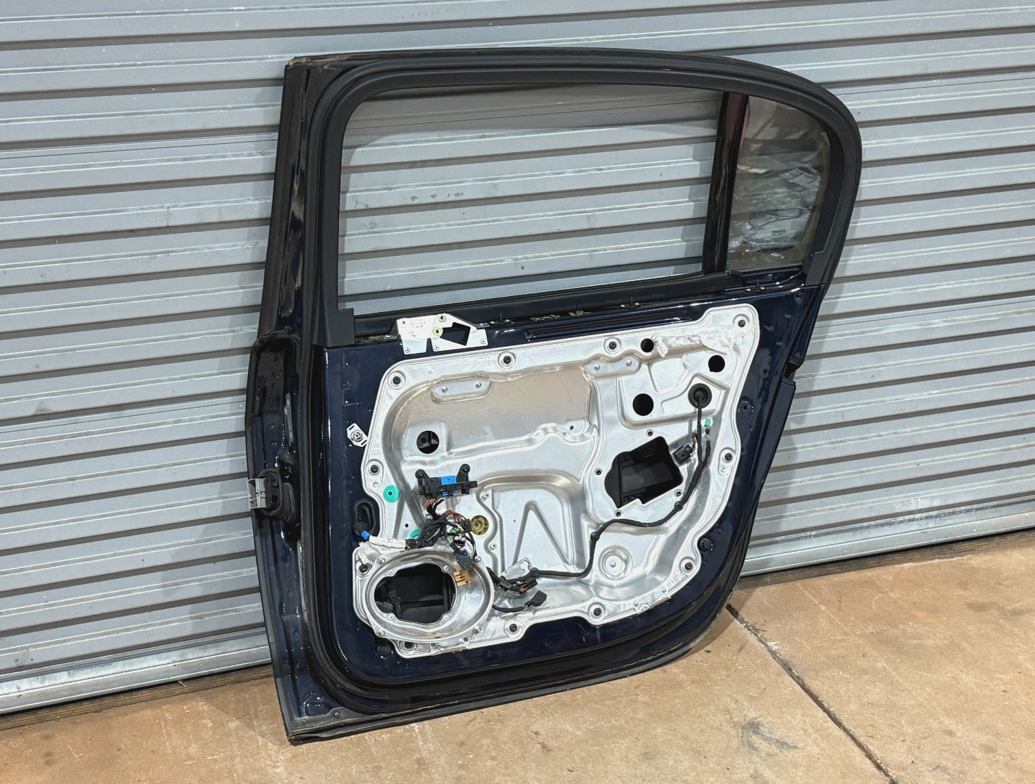 06-12 Bentley Continental Flying Spur Rear Right Pass Exterior Door Shell PO43