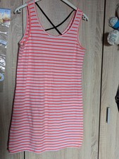 Trägertop/Long Top für Damen, Orange-weiß ...