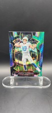 2025 Panini Select - Concourse Justin Herbert #1 Black & Green Shock Prizm