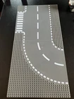 LEGO Baseplate  Town: City: Supplemental: 7281 T-Junction & Curved Road Plates