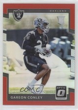 2017 Donruss Optic Rookies Red Prizm 4/99 Gareon Conley #130 wd9