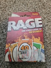 Rage The Card Game of Revenge - 2013 Fundex Complete Family Great Condition