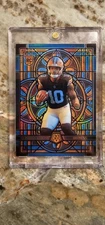 2025 Panini Mosaic Quinshon Judkins Stained Glass SSP Rookie Card #6  Pack Fresh