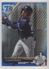 2017 Bowman Chrome Blue Refractor 70th Anniversary Jeisson Rosario #BCP238 08jk