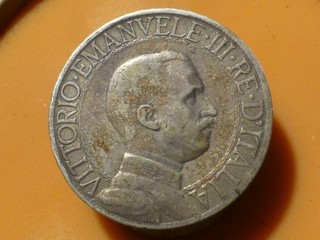 ITALIE 1 LIRA (ARGENT) 1912 R RARE & QUALITE TB !
