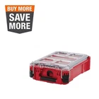Milwaukee 48-22-8435 5-Bin Impact Resistant Polymer Packout Compact Organizer