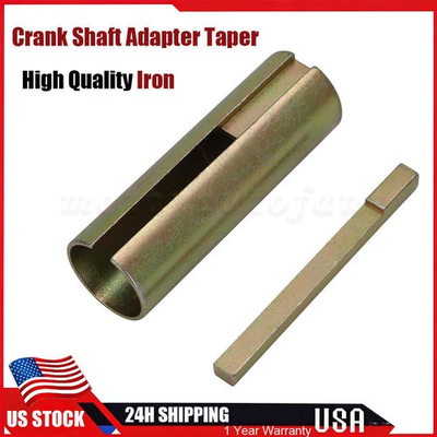 #ad #ad 7 8 Crank Shaft Adapter Taper to 1quot; Generator Pressure Engine Bushing w Key US $20.99