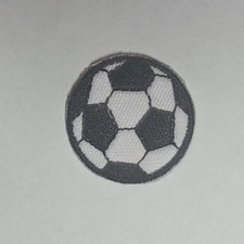 Soccer Ball iron on embroidered patch