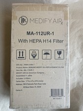 ORIGINAL Medify Air Filters for MA-112 & MA-112-UV, HEPA14 H14, NEW IN BOX