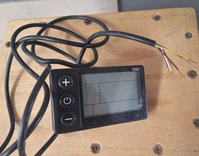S866 LCD Display Panel Meter 24V 36V 48V Control Panel for E-Bike Electric Bike