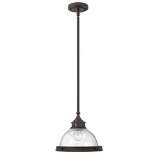 Hinkley Lighting Amelia 1 Light Mini-Pendant, Buckeye Bronze - 3123KZ