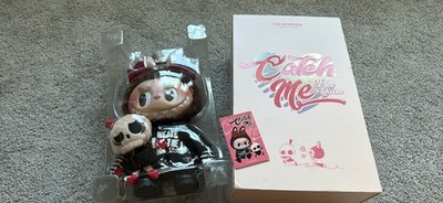 Pop Mart Labubu The Monsters Catch Me If You Like Me Figure Authentic - Black