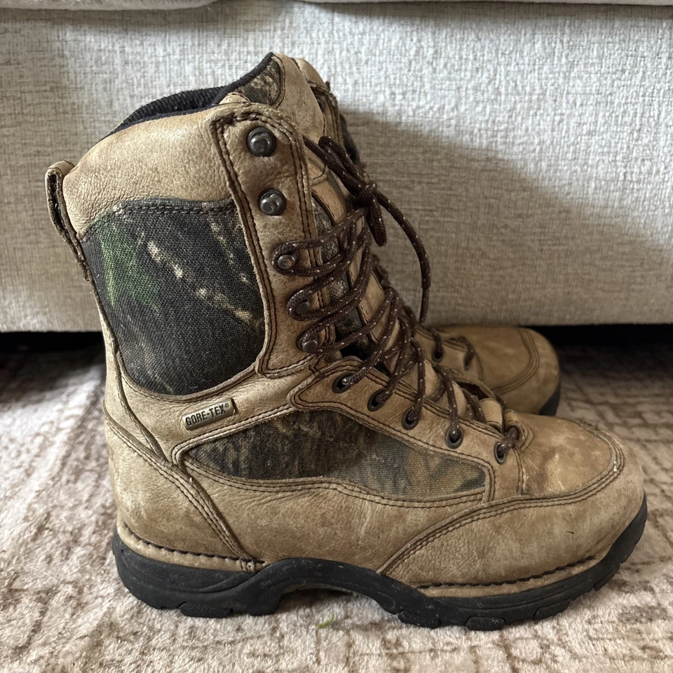 Botas Danner Pronghorn 8" 1000G MOBU GT Cuero Tostado Camufladas Para Mujer Talla 8.5 Foto 3 de 4