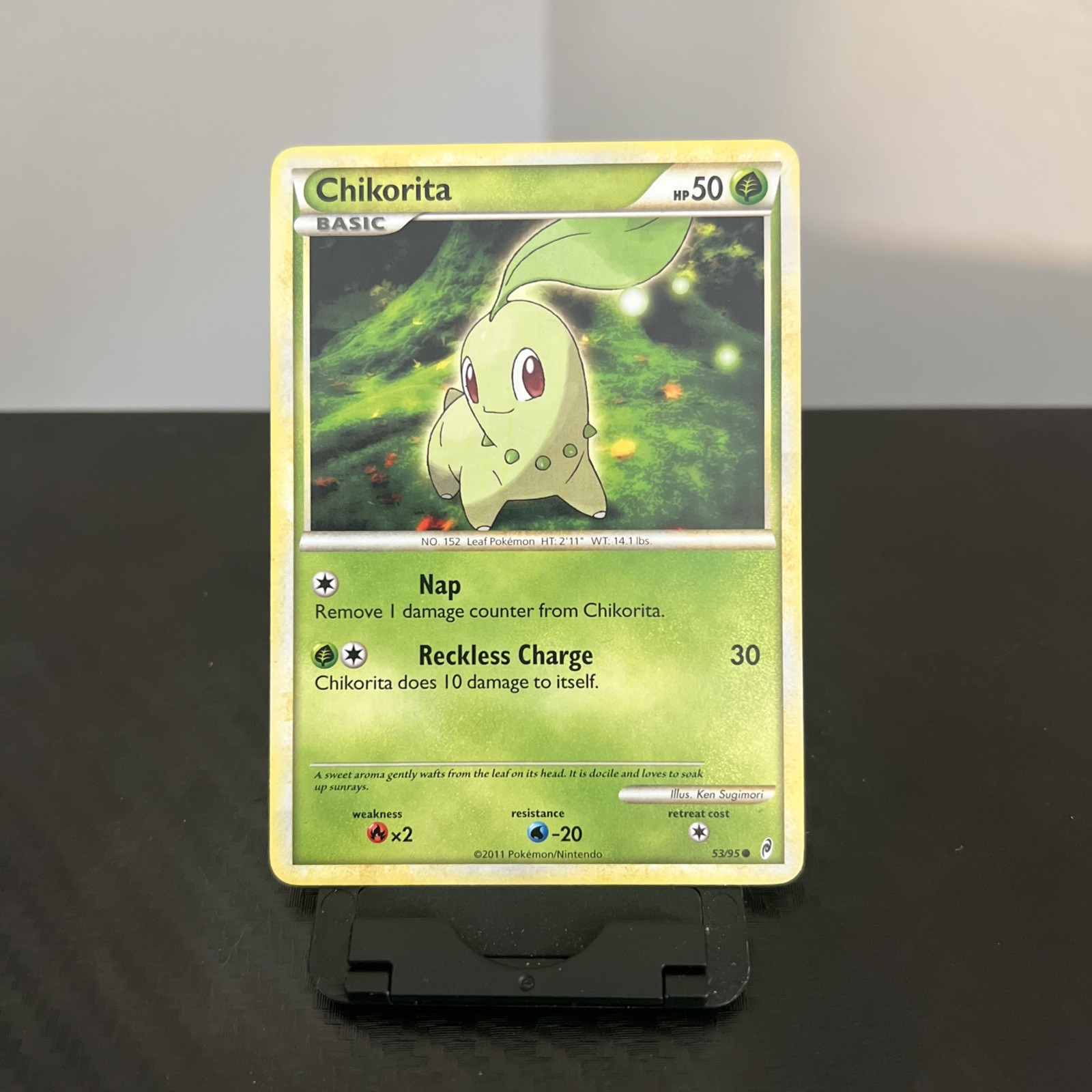 Chikorita 53/95 Common Call of Legends 2011 LP
