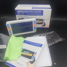 Portable Digital Video Magnifier 5in HD Colorful LCD Screen MY EYE 5hd Dual Lens