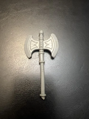 Vintage MOTU Masters of the Universe He-Man Axe Taiwan Accessory Part
