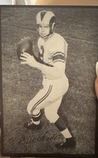 1954 LOS ANGELES RAMS 4X6 BILL WADE VANDERBILT UNIVERSITY 9178