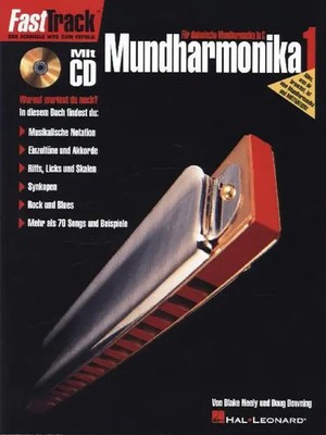 Blake Neely (u. a.) | FastTrack - Mundharmonika 1 (D) (2014) | Buch + CD