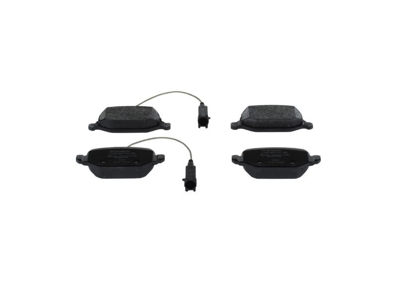 Plaquettes de frein à disque BOSCH premium ALFA ROMEO 17mm