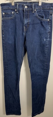 Levi s Vintage Jeans Mens 511 Blue Slim  Stretch  Taper  Leg W30 Inch /L30Inch