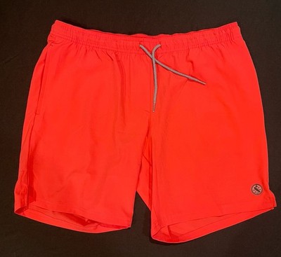 Women s Firefly Fluorescent Pink Board Shorts with Drawstring - Size XL