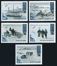 New Zealand L104-L108,MNH. 1907-08 British Antarctic Expedition,centenary, 2008.