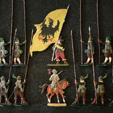 FLACHFIGUREN, ZINNFIGUREN , Plats d'étain, Painting TERANA EUR 76,00