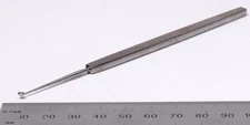 Integra Jarit 350-304 Chalazion Curette 5" Surgical Size 2 Ophthalmic 2.5mm