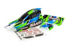 TRA2430-GRN Traxxas Bandit Green Body w/ Wing
