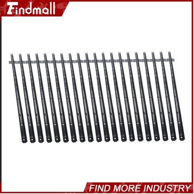 Findmall 20 Pack 4 Feet Metal Fence U Post Black Fence Posts For Corner Anchor