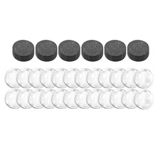 24 Sets Kühlschrankmagnete für Basteln, Glas-Keramik-Magnete mit Selbstkleb2798