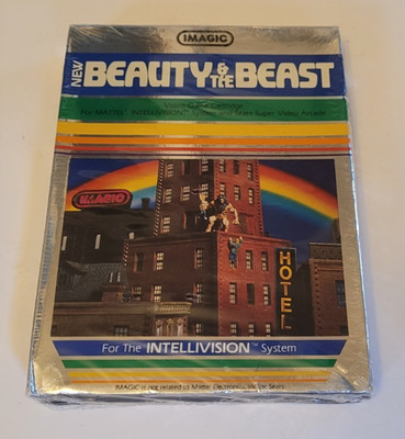 Beauty and the Beast Intellivision Game Brand New Sealed in Box