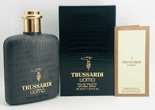 PROFUMO TRUSSARDI UOMO VINTAGE EDT UOMO 50 ml SPRAY PRE BARCODE POUR HOMME RARO