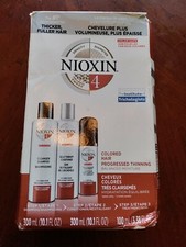 Nioxin System 4 Starter Kit  Sham 10.1, Scalp Therapy 10.1, Scalp Treat 3.38 