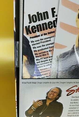 Steve Kaufman JFK John F. Kennedy 500-Piece Puzzle Pop Art 01185 NEW - Picture 9 of 11