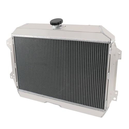 4 Row Aluminum Radiator for 1970-1973 1971 Datsun 240Z 2.4L 1974 260Z 2.6L l6 AT - Picture 10 of 10